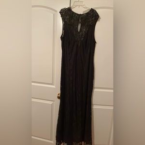 Brand new lace formal maxi dress